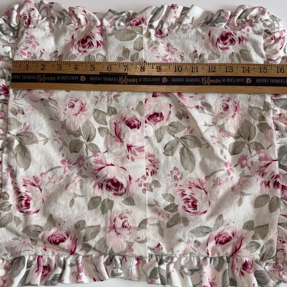 Simply Shabby Chic Pink and Cream Floral Fabric